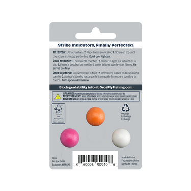 OROS STRIKE INDICATORS 3 PACK