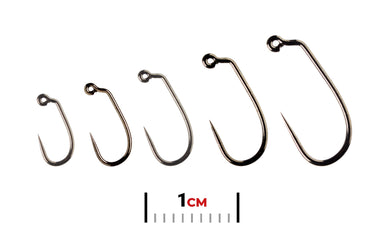 JIG FORCE STRAIGHT POINT BLACK NICKEL BARBLESS
