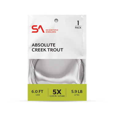 ABSOLUTE CREEK TROUT LEADER 1-PACK