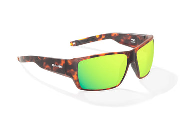 Bajio VEGA - Brown Tortoise Matte/Green Mirror - Poly