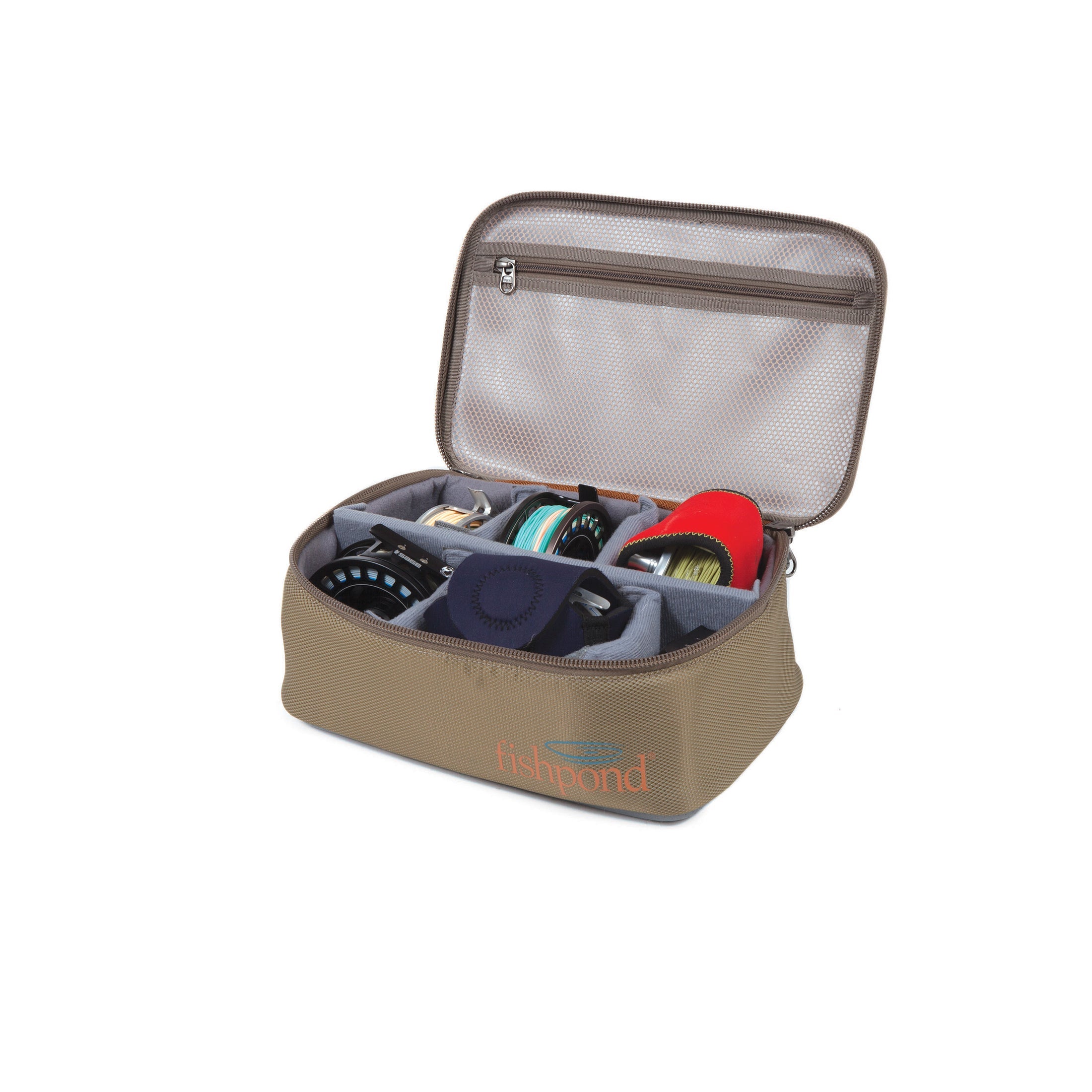 backpack saltwater reel case Fishpond Ripple (Medium, Tidal Blue) Baitcasting Reel, Baitcaster Fishing Crafted from 420D Nylon Size:8-10 pack Shape_Unique