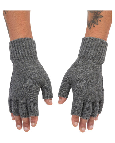WOOL HALF FINGER GLOVE