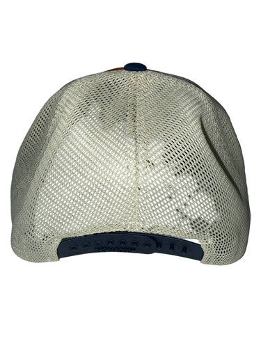 RUBBER PATCH TRI DESERT ORANGE/LIGHT KHAKI/INSIGNIA 173 HAT