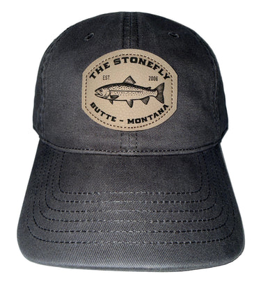 STONEFLY LEATHER PATCH 326 “Dad Hat”