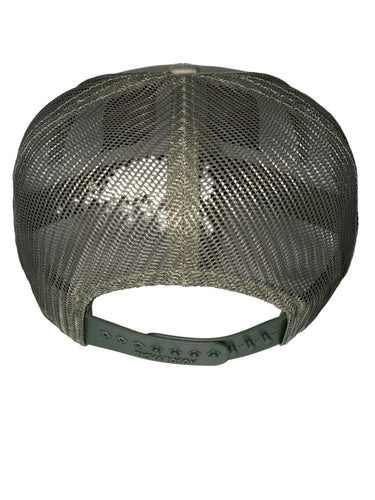 THE STONEFLY RODEO PATCH HAT - SPLIT PALE KHAKI/LODEN 168