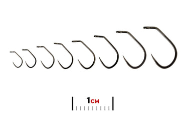 JIG FORCE SHORT BLACK NICKEL BARBLESS
