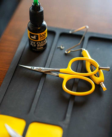 TUNGSEN CARBIDE CURVED ALL PURPOSE SCISSORS WITH PRECISION PEG