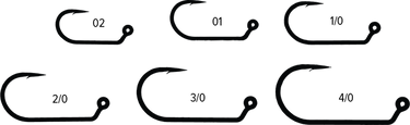 XS506H BN JIG HOOK (20PK)