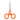 CROSSFIRE STANDARD CLAMP 5" ORANGE TEXTURED RUBBER LOOPS STRAIGHT