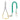 MITTEN SCISSOR CLAMP 4.75" GOLD HANDLES