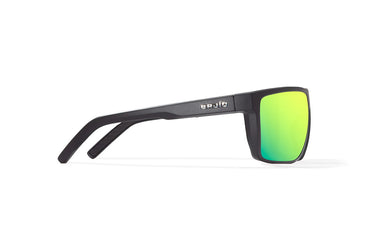 Bajio TOADS - Black Matte/Green Mirror - Poly