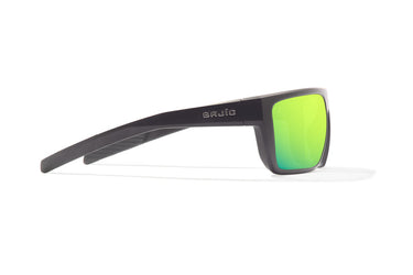 Bajio ZAPATA - Black Matte/Green Mirror - Glass